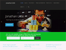 Tablet Screenshot of jonathanlittlepoker.com